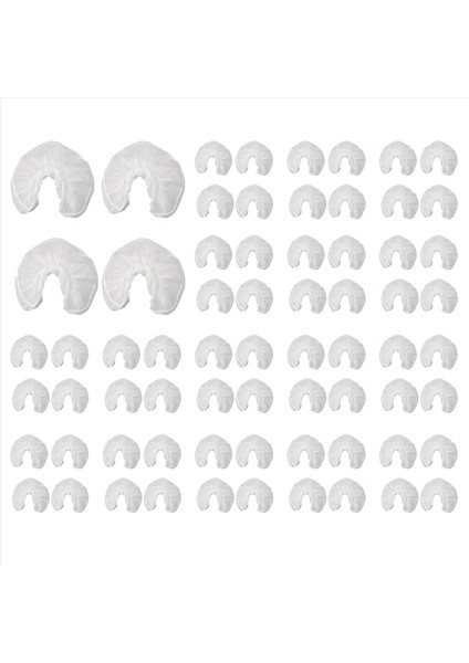 150X U Hotal Teslim Edilebilir Dokuma Olmayan Yastık Kağıdı Güzellik Spa Salon Yatak Kapağı Masaj Yüz Beşik Kafası Rest Kapakları (Yurt Dışından)