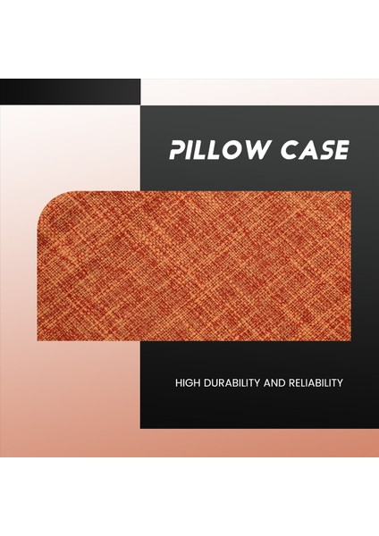 Yanmış Turuncu Yastık 18X18 Inç 2 Modern Çiftlik Evi Rustik Dekoratif Atış Yastık Kapağı Kare Yastık Kılıfı (Yurt Dışından) indirimleri