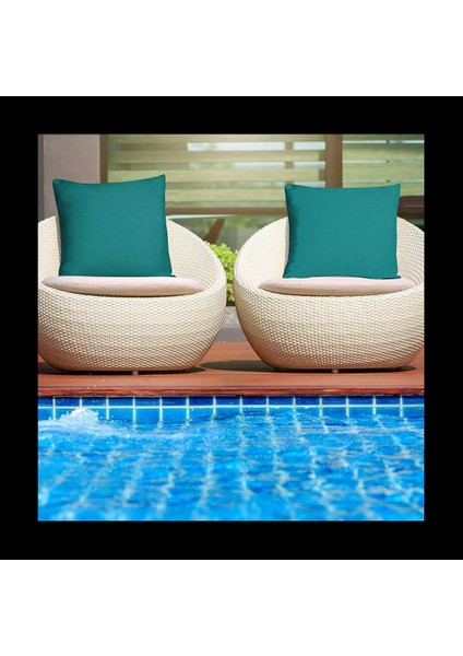 8 Açık Su Geçirmez Yastık Paketi Kapaklar Dekoratif Bahçe Yastık Kılıfları Kare Yastık Kılıfları 18 x 18 Inç (Yurt Dışından) indirimleri