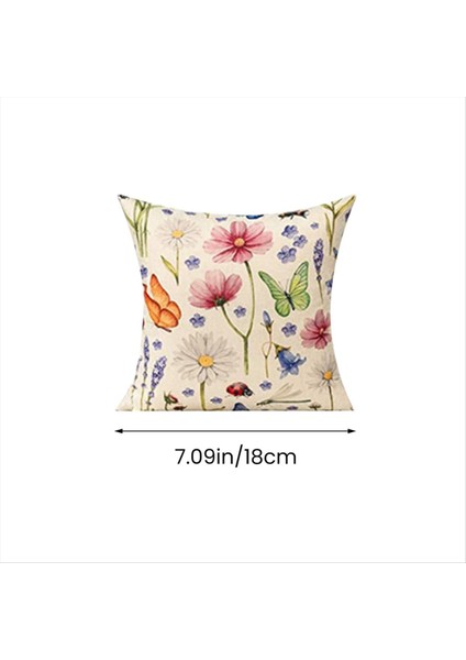 Açık Yastık Kapakları 18X18 Inç 4 Açık Su Geçirmez Yastık Kapağı Veranda Mobilya Bahçesi Için (Yurt Dışından) fiyatları