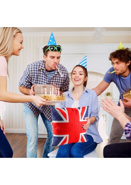 Ingiliz Vintage Style Union Jack Flag Atma Yastık Kılıfı Yastık Kılıfı (Yurt Dışından) fırsatları