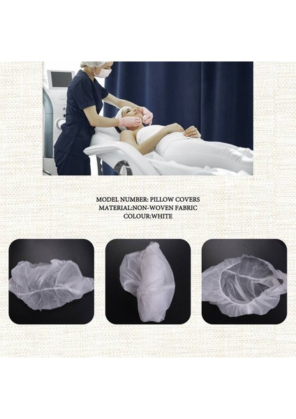 50PC U Şekilli Tek Kullanımlık Dokunulmamış Yastık Kağıdı Güzellik Spa Salon Yatak Örtü Masajı Yüz Beşiği Kafa Dinlenme Kapakları (Yurt Dışından) indirimleri