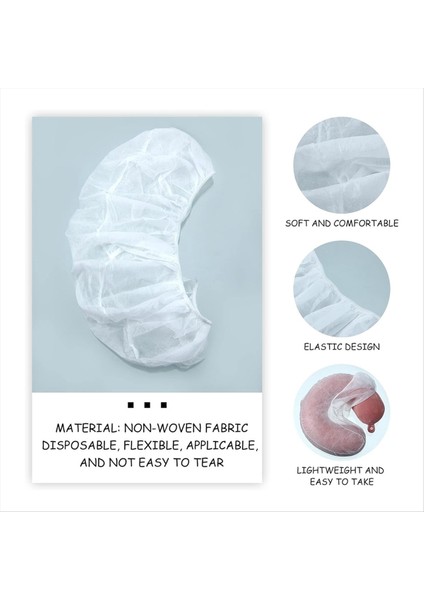 100 Adet Tek Kullanımlık Başlık Kapakları Tek Kullanımlık Masaj Kapakları Masaj Başlık Kapakları Kapaklar Masaj Için Şekilli Beşik Kapağı (Yurt Dışından) modelleri