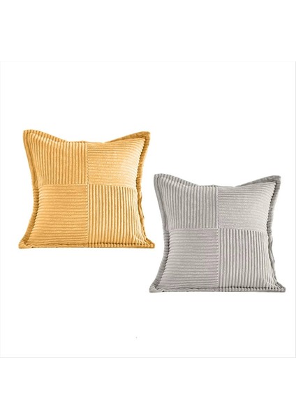 Kare Atma Yastık Kapakları Kadife Kare Atma Yastık Kılıfları Yumuşak Fermuarlı Yastık Kılıfı Yatak Odası Için Ev Dekorasyonu (Yurt Dışından)