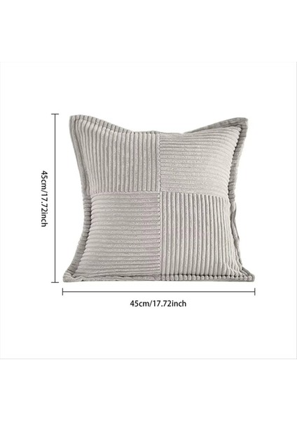 Kare Atma Yastık Kapakları Kadife Kare Atma Yastık Kılıfları Yumuşak Fermuarlı Yastık Kılıfı Yatak Odası Için Ev Dekorasyonu (Yurt Dışından) indirimleri