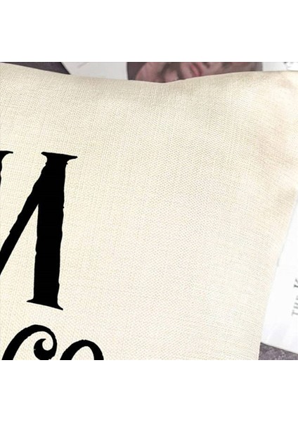 Cadılar Bayramı Dekor Yastığı 18X18 Set 8 Dekorasyon Çiftlik Evi Dış Mekan Yastıkları Dekoratif Atma Yastık Kılıfı (Yurt Dışından) modelleri