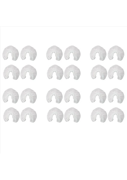 300X U Şekilli Tek Kullanımlık Dokunulmamış Başlıklı Yastık Kağıdı Güzellik Spa Salon Yatak Örtü Masajı Yüz Beşiği Kafa Dinlenme Kapakları (Yurt Dışından)