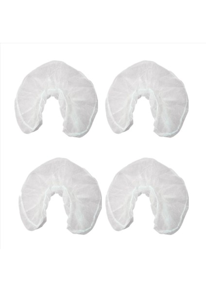 100X U Şekilli Tek Kullanımlık Dokunulmamış Başlık Yastık Kağıdı Güzellik Spa Salon Yatak Örtüsü Masaj Yüzü Beşik Kafa Dinlenme Kapakları (Yurt Dışından) fiyatları