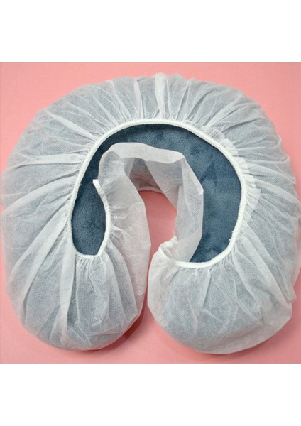 100X U Şekilli Tek Kullanımlık Dokunulmamış Başlık Yastık Kağıdı Güzellik Spa Salon Yatak Örtüsü Masaj Yüzü Beşik Kafa Dinlenme Kapakları (Yurt Dışından) fırsatları