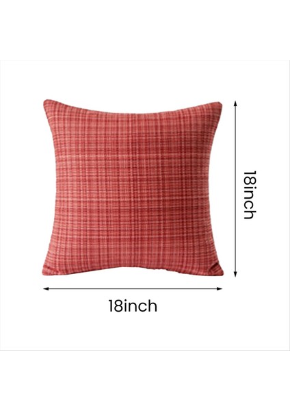 2 Paket 18X18 Dış Mekan Su Geçirmez Atma Yastığı Kapakları Çiftlik Evi Tarzı Suya Dayanıklı Dekoratif Yastık Kapak Seti (Yurt Dışından) fiyatları