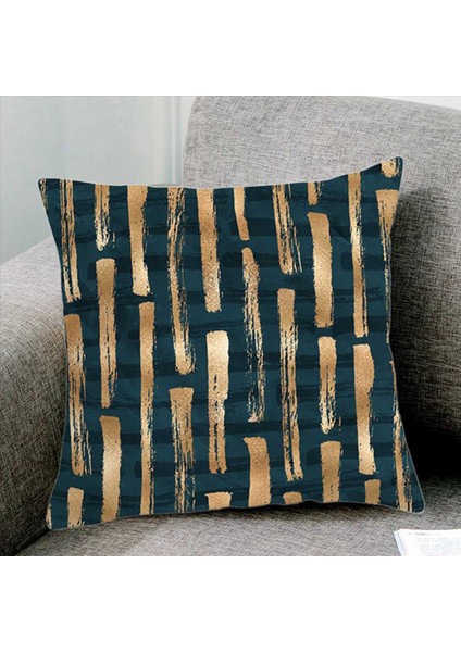 8 Adet Altın Geometrik Yastık Kılıfı 45X45CM Sandalye Kanepe Dekoratif Yastık Kapağı Için Yastık Kılıfı (Yurt Dışından) fiyatları