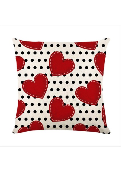 Sevgililer Günü Yastığı Kapakları 4 Kalp Kilidi Sevgililer Günü Süslemeleri Kanepe Için Yastık Kapakları Atın (Yurt Dışından) fırsatları