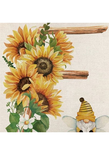 Bahar Yastığı Kapakları 18X18 Set 4 Yastık Kılıfı Bahar Süslemeleri Çiftlik Evi Yastık Atma Kapakları Ev Dekor (Yurt Dışından) fiyatları