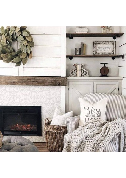 Çiftlik Evi Dekor Yastık 18X18 Inç 8 Atış Yastık Kapakları Çiftlik Dekorasyon Yastık Kılıfı Kanepe Kanepe Için (Yurt Dışından) indirimleri