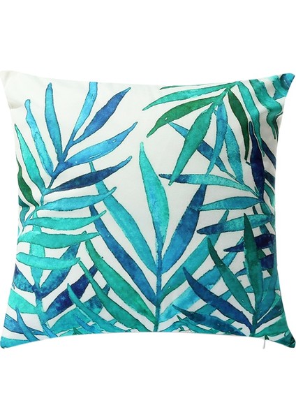 Kare Yastık Kılıfı Desen Ev Dekoru Keten Ev Yastık Kılıfları Yastık Kapakları Kanepe Araba Desen Dekor Si 45X45CM (Yurt Dışından)