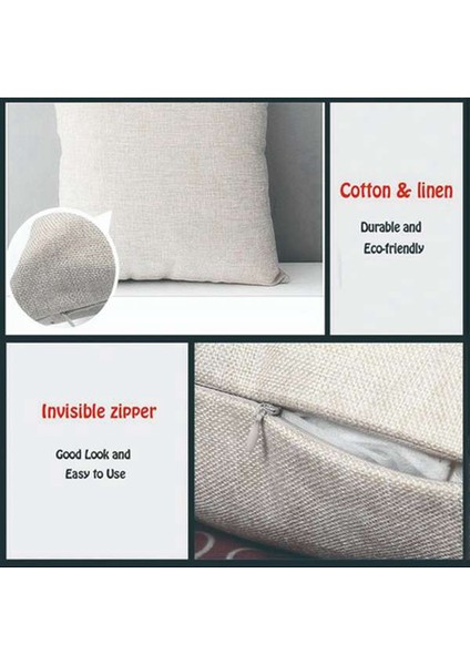 Kare Yastık Kılıfı Desen Ev Dekoru Keten Ev Yastık Kılıfları Yastık Kapakları Kanepe Araba Desen Dekor Si 45X45CM (Yurt Dışından) fiyatları