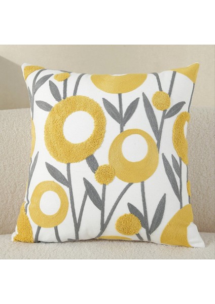 Bahar Gümüş Sarı Çiçek Yastık Kapaklar Rustik Sanatlar Çiçek Dekoratif Atış Yastık Kılıfları Açık Çiftlik Evi Dekor (Yurt Dışından) indirimleri