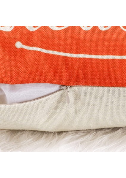 Sonbahar Yastığı Kapakları 18X18 Set 4 Dış Mekan Atma Yastığı Çiftlik Evi Şükran Günü Dekorasyonları Ev Dekoru (Yurt Dışından) modelleri