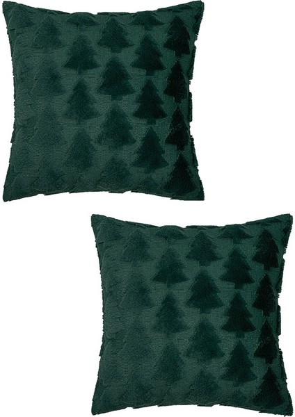 Yastık Kapaklar Yumuşak Peluş Kürk Ağacı Dekoratif Atma Yastık Vuruşlar Kanepe Çekyeleri Için Yastık Kıyısı Kış Ev Dekor (Yurt Dışından)