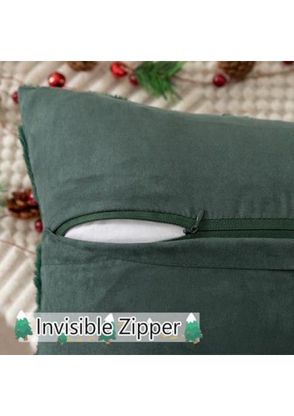 Yastık Kapaklar Yumuşak Peluş Kürk Ağacı Dekoratif Atma Yastık Vuruşlar Kanepe Çekyeleri Için Yastık Kıyısı Kış Ev Dekor (Yurt Dışından) fiyatları