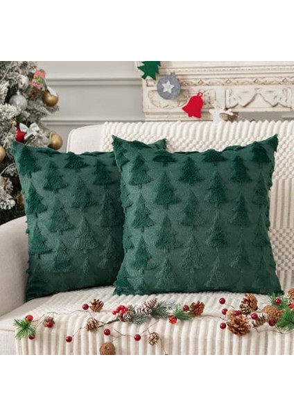 Yastık Kapaklar Yumuşak Peluş Kürk Ağacı Dekoratif Atma Yastık Vuruşlar Kanepe Çekyeleri Için Yastık Kıyısı Kış Ev Dekor (Yurt Dışından) modelleri