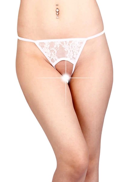 Beyaz Özel Bölgesi Açık Fantazi String TM1163 fiyatları