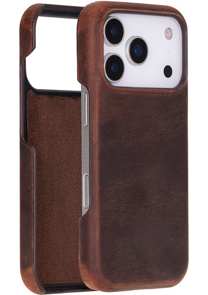 iPhone 17 Pro Snap Deri Kılıf