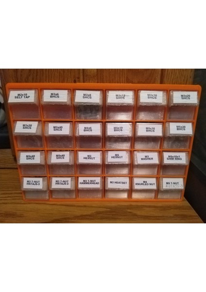 Voron Hardware Organizer Genişletilmiş Remix