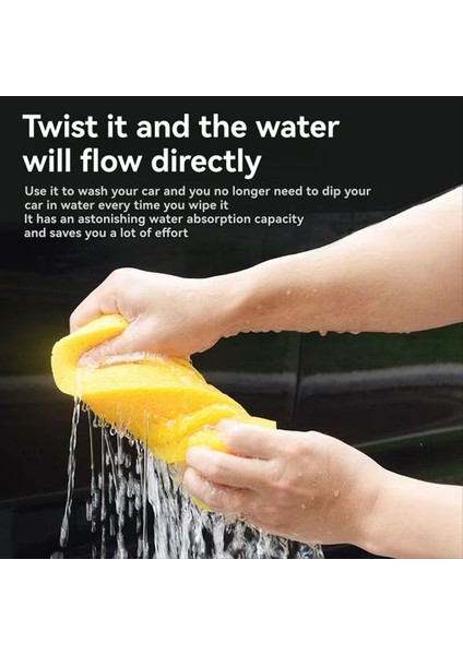 Yüksek Yoğunluklu Kemik Şeklindeki Araba Yıkama Süngeri - Araba Bakımı Için Yumuşak Temizlik Aracı, Pencereler, - 21CM x 11CM x 5 cm (Yurt Dışından) indirimleri