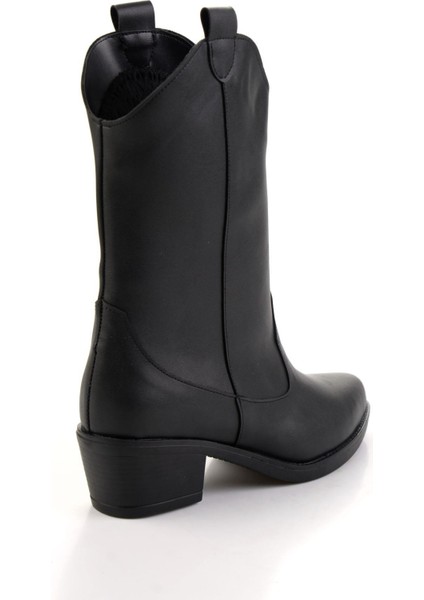 Mat Siyah Kadın Çizme K03021090309 modelleri