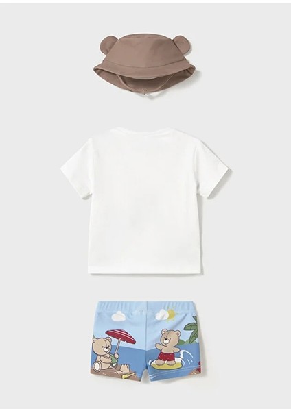 Yenidoğan Erkek 3 Parçalı Güneş Korumalı Mayo Seti 1618 fiyatları