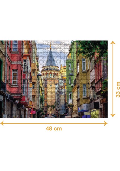 Galata Kulesi - 500 Parçalı Puzzle fiyatları