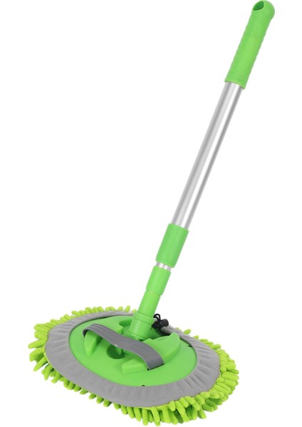 2 Arada 1 Otomobil Yıkama Mop Eldiveni Uzun Saplı, Şönil Mikrofiber Otomut (Yurt Dışından)