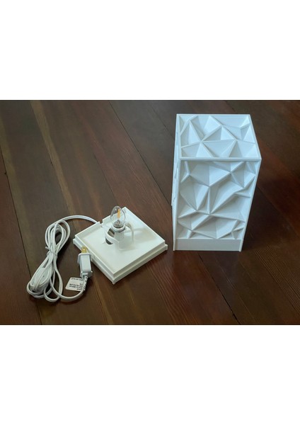 Klipsli Aksesuar Ampulü Için Kırışık Lamba Tabanı