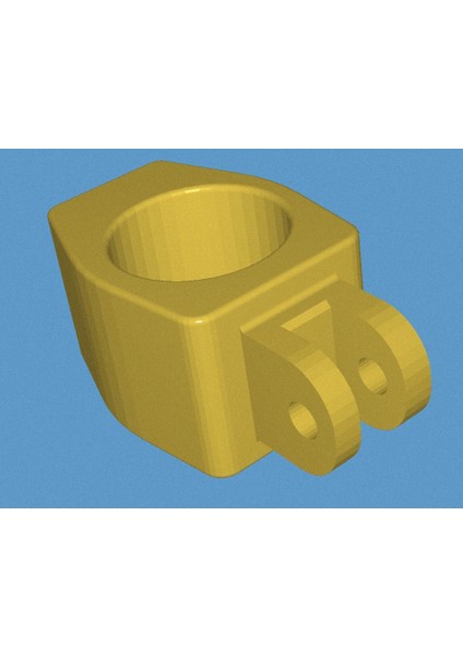 Lamba Için Ara Parça Kelepçesi. Küp Için