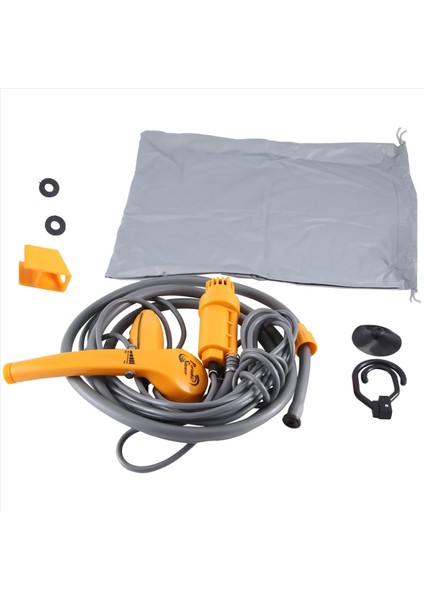 12V Araba Duş Evrensel Araba Çamaşır Makinesi Araba Duş Temizleme Araçları Sarı (Yurt Dışından) modelleri