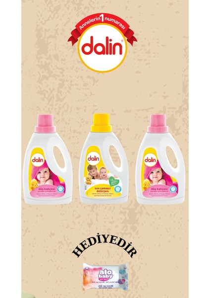 Yumuşatıcı Düş Bahçesi 1500 ml 2 Adet Deterjan 1500 ml