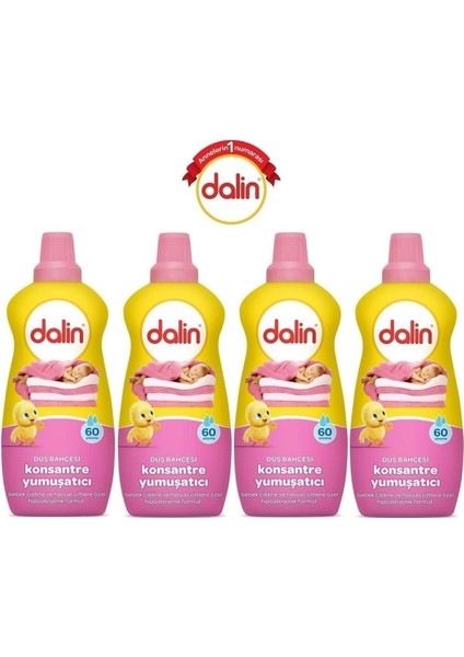 Çamaşır Yumuşatıcı Konsantre 1.2lt Düş Bahçesi 4 Lü Set