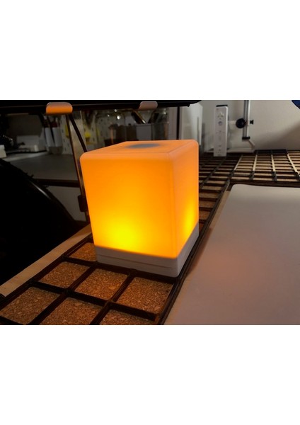 Gridfinity LED Alev Feneri (2x2)