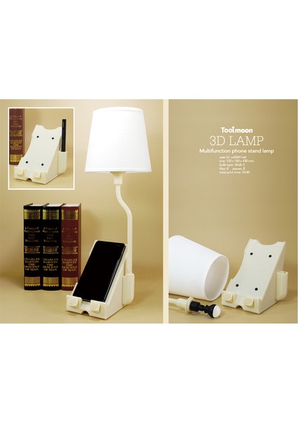 Çok Işlevli Telefon Standı Lambası