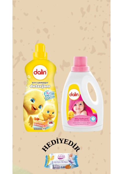 Deterjan 1.5 Lt ve Yumuşatıcı 1.5 Lt