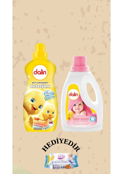 Deterjan 1.5 Lt ve Yumuşatıcı 1.5 Lt modelleri