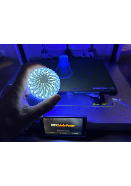 Çift Renkli Modüler Mantar Kapakları (Karanlıkta Parlayan) fırsatları