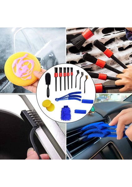 15 Adet Araba Detaylandırma Fırça Seti, Araba Iç Temizlik Kiti Detay Fırçaları, Tekerlek Fırçası, Tekerlek Lastik Fırça Kiti Içerir (Yurt Dışından) modelleri