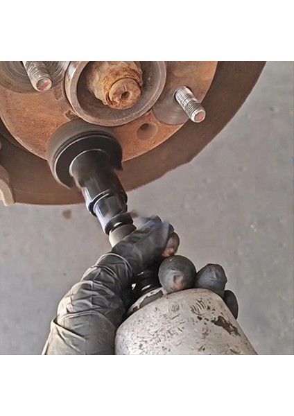 Tekerlek Hub Aks Başlığı Fren Diski Taşlama Baş Kafası Pas Sökme Bakım Aracı Parlatma Ped Araba Tekerlek Saplama Çıkma B (Yurt Dışından) indirimleri