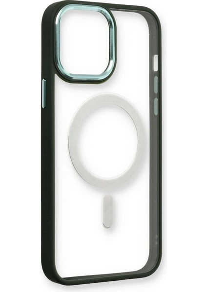 iPhone 14 Pro Max Kılıf Room Magneticsafe Silikon - Köknar Yeşili fırsatları