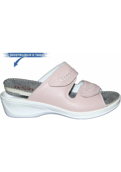 Kadın Anatomik Konfor Terliği 301 - Açık Pudra indirimleri