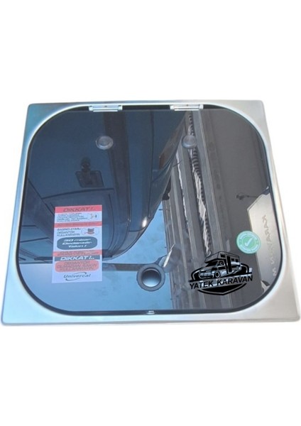 Karavan Tekne Cam Kapaklı Tek Ocak 33 x 35 fırsatları