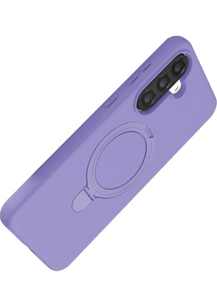 Samsung Galaxy A26 Regal Magsafe Standlı Kapak - Lila fırsatları
