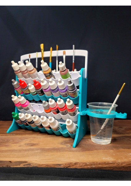 Tamamen Özelleştirilebilir 17-18 ml Boya Düzenleyici ve Tek Kullanımlık Boya Bardağı Tutucusu indirimleri